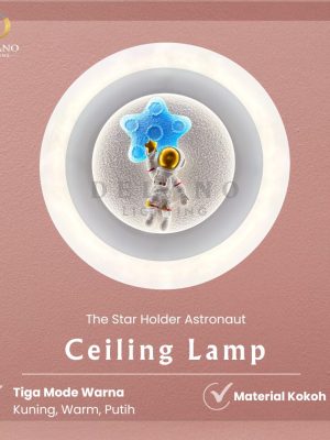 Lampu Plafon Modern The Star Holder Astronaut 5033 Modern White