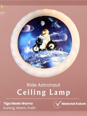 Lampu Plafon Modern Ride Astronaut P-2346 Modern Blue