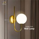 Lampu Dinding Golden Hook 013 Modern Gold
