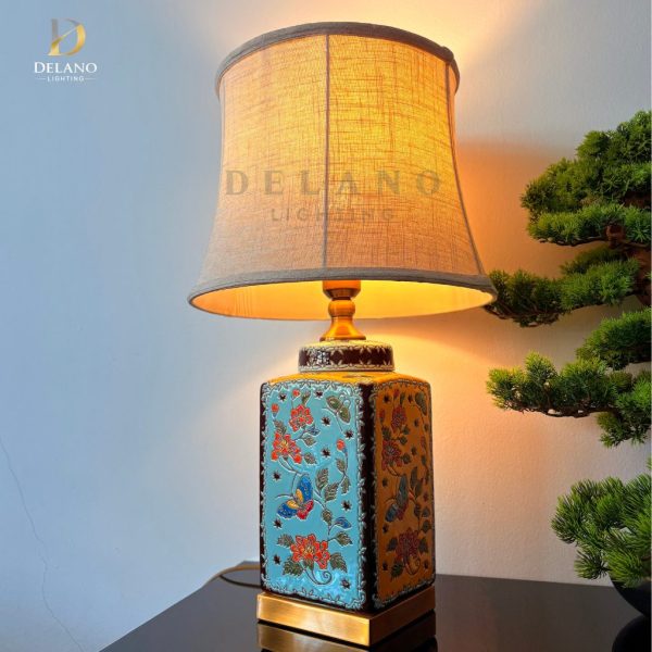 Lampu Meja Modern TBL-MD-108 Blue