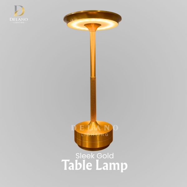 Lampu Meja Modern TBL-009 Gold