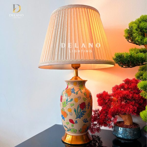 Lampu Meja Modern TBL-MD-25028 White