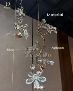 Lampu Void Crystal Graceful Twig 8162-10 Gold