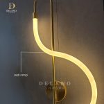 Lampu Dinding Modern Wavy LED KD-CPL-22 Gold