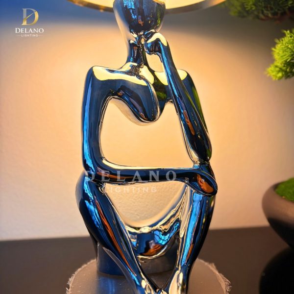 Lampu Meja Modern Artistektur Gold TBL-T-0313 Gold