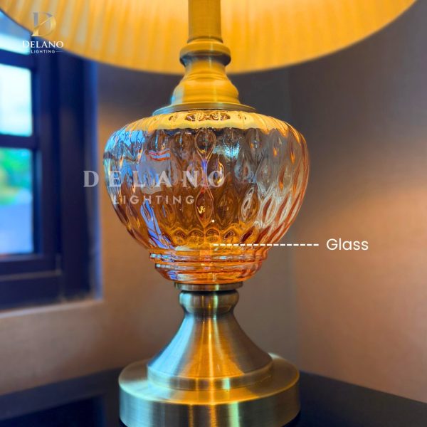 Lampu Meja Modern TBL-MD-25035 Silver