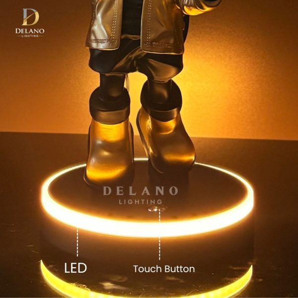 Lampu Meja Modern Astronaut TBL-T-0312 GOLD